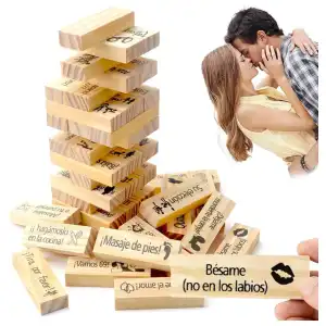 Jenga para parejas miniatura 3